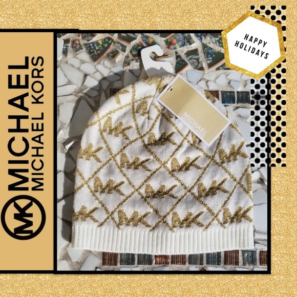 Michael Kors Accessories - NWT Michael Kors Knit Hat